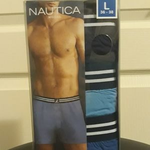 Mens Nautica Knit Boxers
